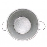 Pot zinc bicolore