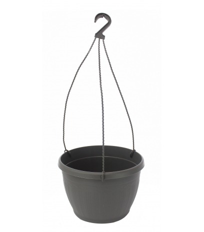 Pot suspendu anthracite