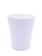 Cache-pot orchidée blanc