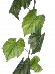 Acheter des Guirlande de feuilles de vigne artificielle ATHINA,  vert-orange, 180cm - Fausses plantes
