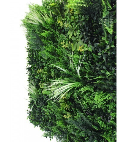 Mur végétal artificiel équateur