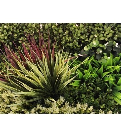 Mur végétal artificiel Jardin d'Eden