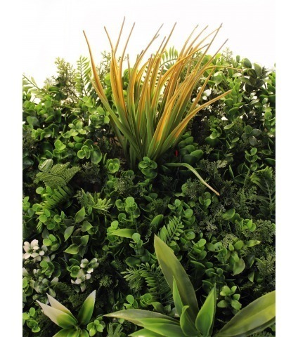 Mur végétal artificiel jungle