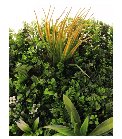 Mur végétal artificiel jungle