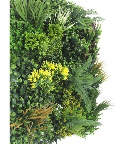 Mur végétal artificiel prairie verdoyante