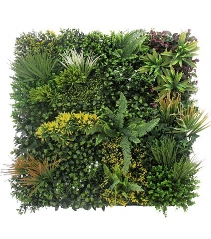 Mur végétal artificiel prairie verdoyante