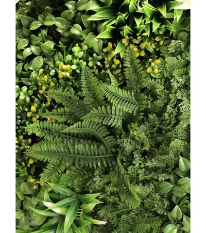 Mur végétal artificiel jardin vertical