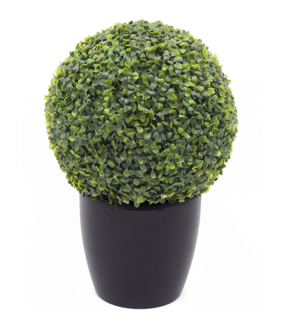 Boule de buis elegans artificielle