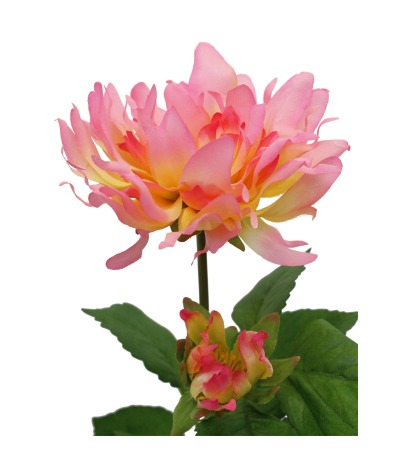 Dahlia rose artificiel