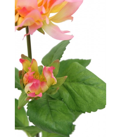 Dahlia rose artificiel