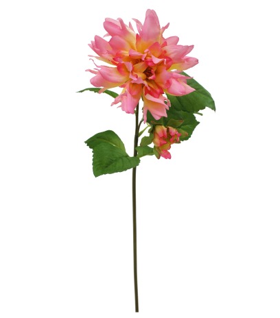 Dahlia rose artificiel