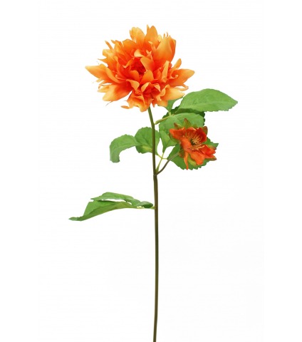 Dahlia orange artificiel