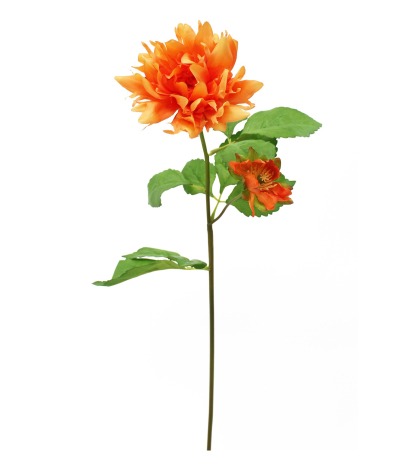 Dahlia orange artificiel