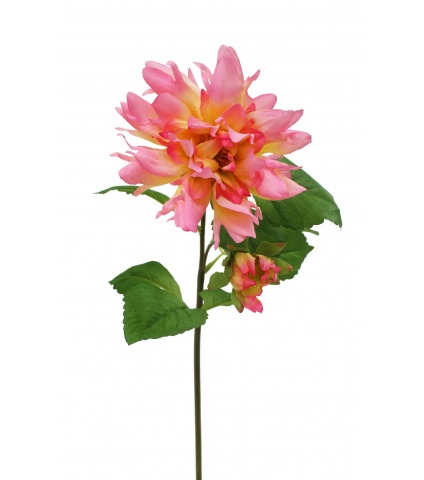 Dahlia rose artificiel