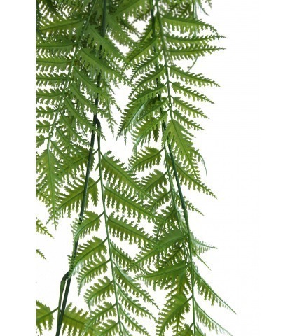 Chute de fougère dentelée artificielle