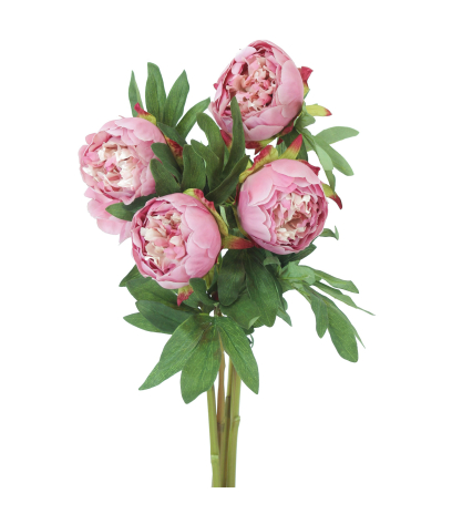 Cœur de pivoine artificielle