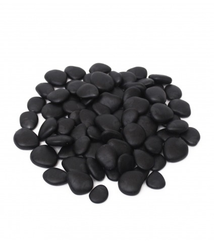 Petits galets noirs