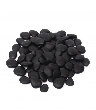 Petits galets noirs