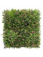 Mur végétal floral artificiel