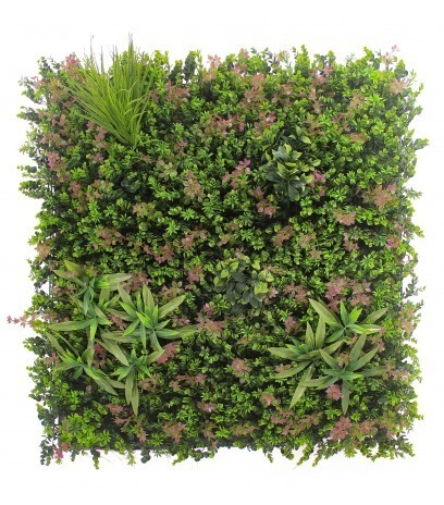 Mur végétal floral artificiel