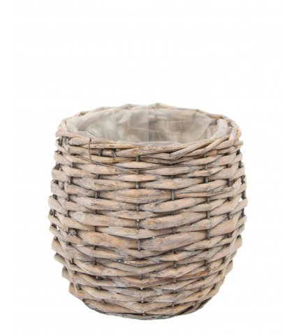Pot en osier sans anse