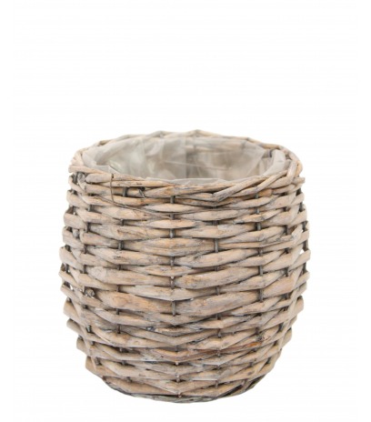 Pot en osier sans anse