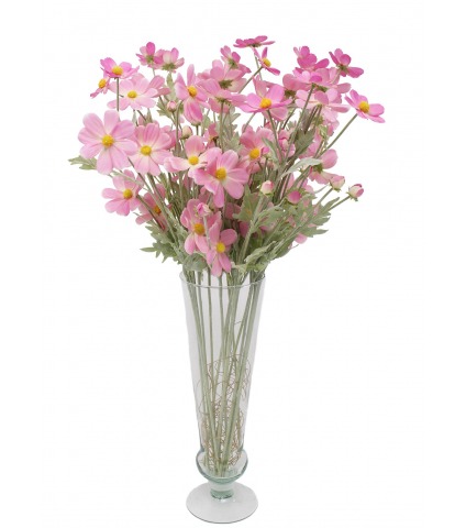 Cosmos rose clair artificiel
