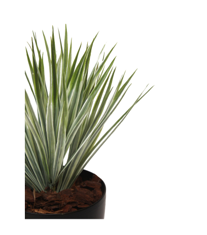 Yucca artificiel vert panaché