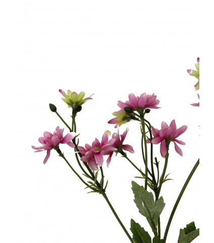 Chrysanthème artificiel rose