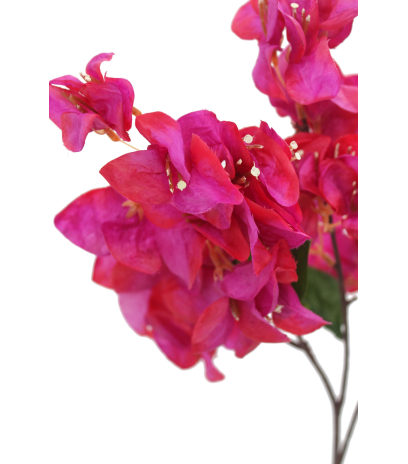 Tige de bougainvillée artificielle fuchsia
