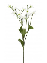 Chrysanthème artificiel blanc