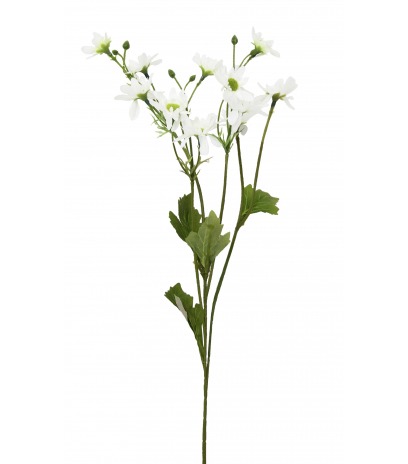 Chrysanthème artificiel blanc