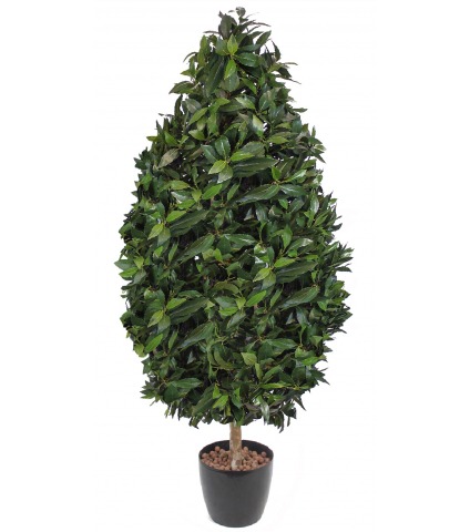 Laurier artificiel topiaire