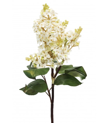 Grand lilas blanc artificiel