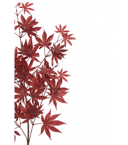 Feuille d'érable pourpre artificielle