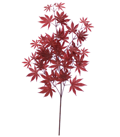 Feuille d'érable pourpre artificielle