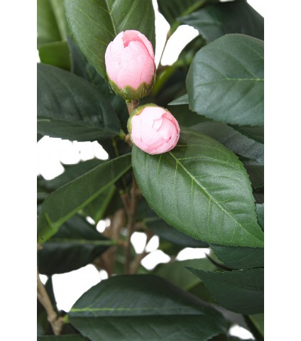 Camélia artificiel rose