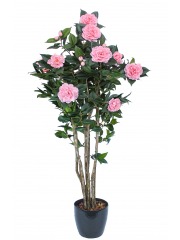 Camélia artificiel rose