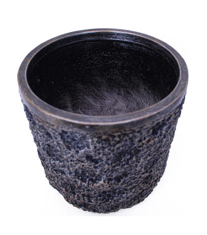 Pot plante motif lunaire