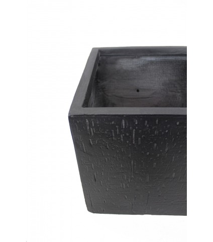 Bac noir goutte d'eau