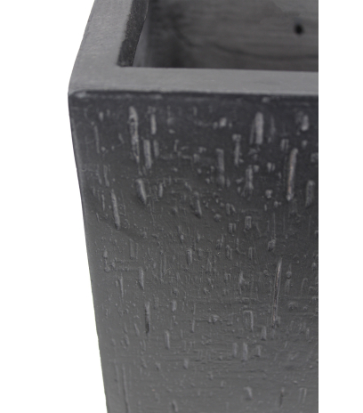 Bac noir goutte d'eau