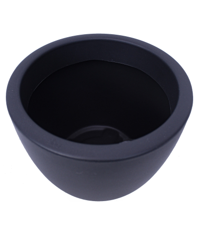 Grand pot noir ébène