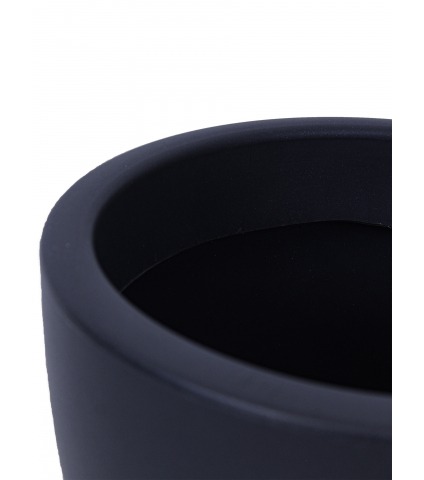 Grand pot noir ébène