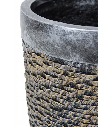 Pot luxe en pierre artificielle