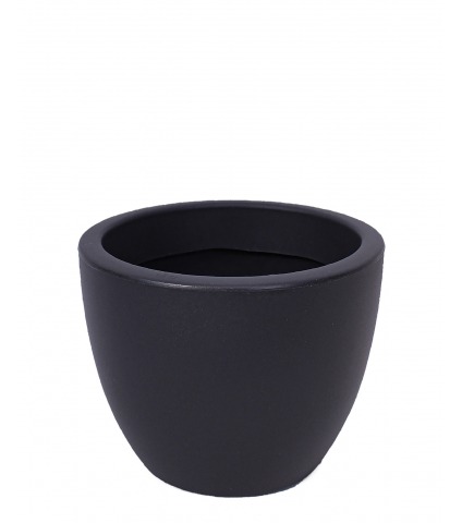 Grand pot noir ébène