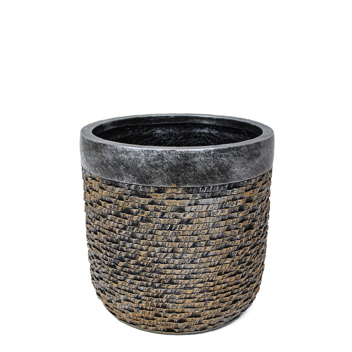 Pot luxe en pierre artificielle