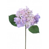 Hydrangea artificiel rose bleuté