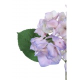 Hydrangea artificiel rose bleuté