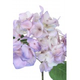 Hydrangea artificiel rose bleuté