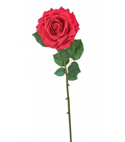Rose artificielle baccara
